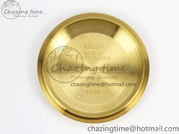 0212 Day Date 36 YG RAF 1:1 Best Edition Green Stone Roman Dial on YG Bracelet A Durable 1524